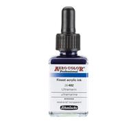 Encre acrylique - Extra-fine - Bleu outremer - 28 402 - Aéro Color Pro - Schminc