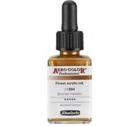 Encre acrylique - Extra-fine - Bronze métallique - 28 916 - Aéro Color Pro - Sch