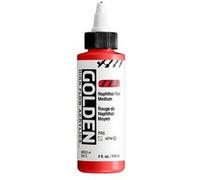 Encre acrylique - Extra-fine - Rouge Naphtol moyen - Dessin, calligraphie - Golden - 118ml