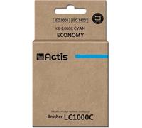 Encre Actis KB-1000C (remplacement pour Brother LC1000C/LC970C ; standard ; 36 ml ; cyan)