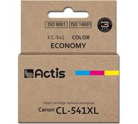 Encre Actis KC-541 pour imprimante Canon (remplacement CL-541XL) Suprême, 18 ml, bleu, jaune, magenta.