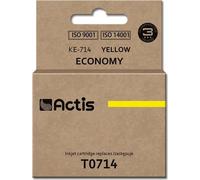 Encre Actis KE-714 (Remplacement pour Epson T0714/T0894/T1004 ; standard ; 13,5 ml ; jaune)