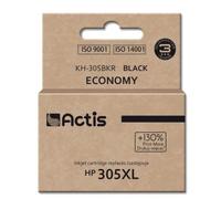 Encre Actis KH-305BKR pour imprimante HP ; remplacement pour HP 305XL 3YM62AE ; standard ; 20 ml ; noir