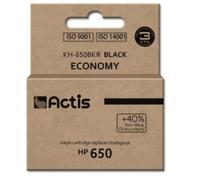 Encre Actis KH-650BKR (Remplacement pour HP 650 CZ101AE ; Standard ; 15 ml ; Noir)