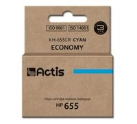 Encre Actis KH-655CR (remplacement de HP 655 CZ110AE ; standard ; 12 ml ; cyan)