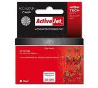 Encre activejet acc-526gn grey 10 ml canon cli-526 g action expacjaca0111