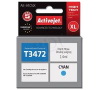 Encre Activejet Ae-34cnx (remplacement Pour Epson 34xl T3472 Supreme 14 Ml Cyan)
