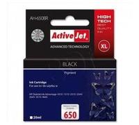 Encre activejet ah-650br noir 20 ml hp hp 650 cz101ae action expacjahp0225