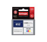 Encre Activejet AH-652CR (Remplacement pour HP 652 F6V24AE ; Premium ; 21 ml ; couleur)