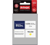 Encre Activejet AH-953YRX (Remplacement pour HP 953XL F6U18AE ; Premium ; 25 ml ; Jaune)