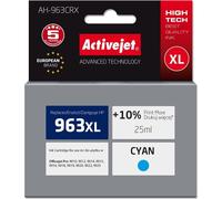 Encre Activejet AH-963CRX pour imprimantes HP, Remplacement HP 963XL 3JA27AE ; Premium ; 1760 pages ; Bleu