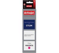 Encre Activejet AH-GT52M (Remplacement pour HP GT-52M M0H55AE ; Suprême ; 70 ml ; magenta)