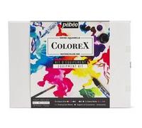 Encre - Aquarelle - Colorex - Pébéo - Coffret 10 couleurs + marqueurs + accessoires