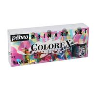 5 encres Colorex pour peinture aquarelle - 5 x 45 ml