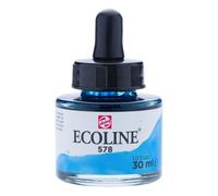 Royal Talens Ecoline 11255781 Pot à pipette Bleu ciel Cyan 30 ml