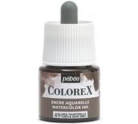 Pébéo – Encre Colorex aquarelle – Gris Touterelle 45 ml – Rendu velouté tous supports