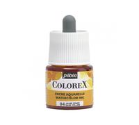 Encre aquarelle Pebeo Colorex, 45 ml, jaune foncé