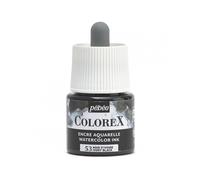 Encre aquarelle Pebeo Colorex, 45 ml, noir ivoire