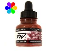 Daler - Rowney FW 29.5ml Art Bouteille d'encre acrylique - Rouge Earth