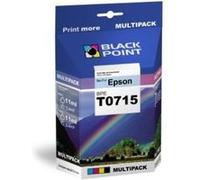 Encre black point bpet0715 cmjn 4 * 11 ml epson t0715 G