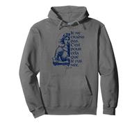 Encre Bleu Marine I Am Not Afraid I Was Born to Do This Joan of Arc Sweat à Capuche