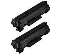 ENCRE BREIZ deux toners compatibles remplacent CB435A Noir G