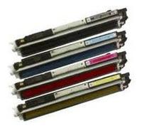 ENCRE BREIZ PACK 4 Toner Cartouches Compatible HP 126A CE310A CE311A CE312A CE313A - Noir, Cyan, Magenta, Jaune G