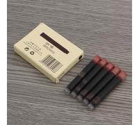 Encre Chromatique Standard,Remplacement,Vert,Rouge,Marron,Stylo À Plume,2.6mm,5 Pièces,Papeterie Fournitures Scolaires Et De Bureau - Type Chocolat