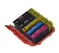 Encre compatible CANON PGI525BK/CLI526 BK/Y/C/M Noir, Jaune, Cyan, Magenta G