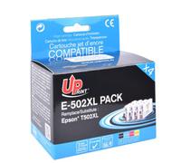 E-502XL - Pack de 4 - noir, jaune, cyan, magenta - compatible - cartouche d'encre - pour Epson Expression Home XP-5100, 5105, 5150, 5155; WorkForce