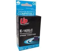 Encre compatible UPrint avec C13T16324010, T163240, 16XL, E-16XLC, cyan, 450s, 9ml