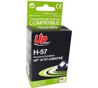 UPrint H-57CL - 21 ml - taille XL - couleur (cyan, magenta, jaune) - compatible - remanufacturé - cartouche d'encre (alternative pour : HP 57) - pour