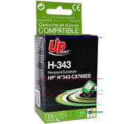 Encre compatible UPrint avec C8766EE, HP 343, H-343CL, couleur, 480s, 21ml