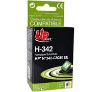 UPrint H-342CL - 12 ml - Capacité XL - couleur (cyan, magenta, jaune) - compatible - remanufacturé - cartouche d'encre (alternative pour : HP 342) - pour HP Officejet 63XX; Photosmart 2575, 7850, C3185, C4170, C4194, D5345, D5360, D5363, D5368
