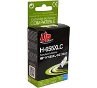 Encre compatible UPrint avec CZ110AE, HP 655, H-655XLC, cyan, 750s, 12ml