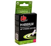 Encre compatible UPrint avec CZ111AE, HP 655, H-655XLM, magenta, 750s, 12ml