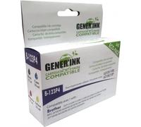 Encre compatible UPrint avec LC-123, B-123 PACK, 1xnoir/1xcyan/1xmagenta/1xyja