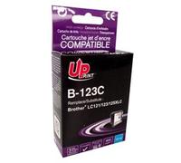 UPrint B-123C - XL Capacity - cyan - cartouche d'encre (alternative for: Brother LC123, Brother LC121, Brother LC125)