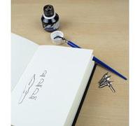 Encre, dans un flacon en verre, 50 ml, noir