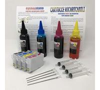 Encre de cartouches rechargeables 502XL 502 pour imprimante Expression Home XP-5100 XP-5105 auto réset plus et plus