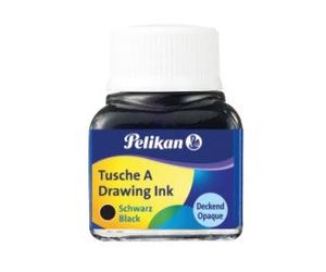 Encre de chine pelikan tire-lignes plumes dessinateur pinceaux couleur noir flacon 10ml