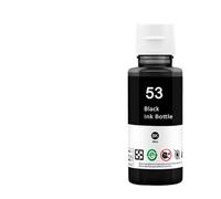 Encre de colorant de recharge compatible Compatible avec les imprimantes de réservoir GT51 GT52 GT53 GT5810 GT5820 Modèles 450 455 500 510 515 516 519 530 559 570 610 615 651(90ml - BK - 1 piece)