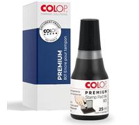 Colop Encre pour tampon 801 – Recharge pour tampons encreurs et manuels – 25 ml Noir