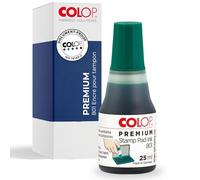 Encre de recharge COLOP 801 | Vert | 25 ml | Indélébile
