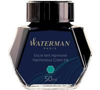 Encre de remplissage Waterman dans un encrier | Vert harmonieux | Flacon d'encre de 50 ml