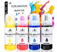 Encre de sublimation pour imprimante Epson Ecotank ET-2810 ET-1810 ET-2830 ET-2815 ET-4810 ET-2820 ET-2810 ET-2850 ET-2840 - Remplissage automatique