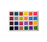 Encre Doigt 24 Couleurs Tampon Encreur Encre Empreinte Digitale pour Usage Coussins Encreurs Tampons Encreurs Enfants Multicolores Non Toxique Lavable Encreur Couleur DIY Scrapbooking