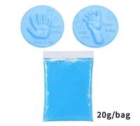 Encre Douce Pour Soins Des Mains Et Des Pieds,Argile Douce,Boue Infantile,Prise En Compte De L'empreinte,Parent-Enfant,20g,40g - Type C85-Blue 20g