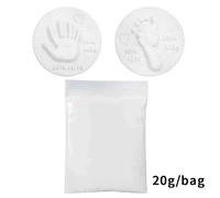 Encre Douce Pour Soins Des Mains Et Des Pieds,Argile Douce,Boue Infantile,Prise En Compte De L'empreinte,Parent-Enfant,20g,40g - Type C85-White 20g