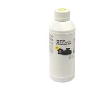 Encre DTF 1000ML Compatible avec Film PET, recharge d'impression par transfert thermique, Compatible avec tête d'impression d'imprimante DTF DX5 7 5113 XP600 I3200 4720 TX800(Yellow ink 1000ML)